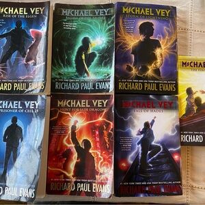 Michael Vey Complete Series Set of 7 Books Richard Paul Evans